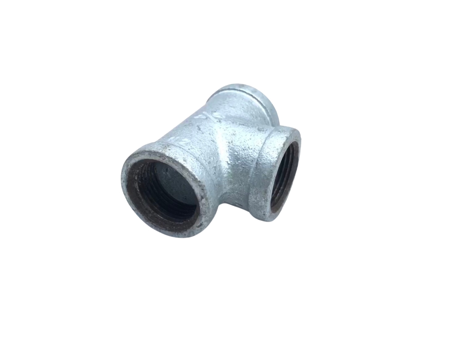 สามทางประปาเกลียว เหล็กชุบกัลวาไนซ์ ขนาด 3/4 นิ้ว