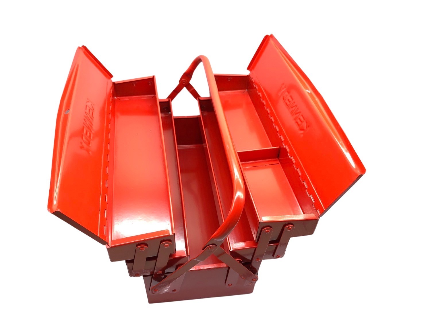 กล่องเครื่องมือเหล็ก Heavy Duty ขนาด 430x205x205 มม. KENNEDY รุ่น KEN-593-1170K - Image 2