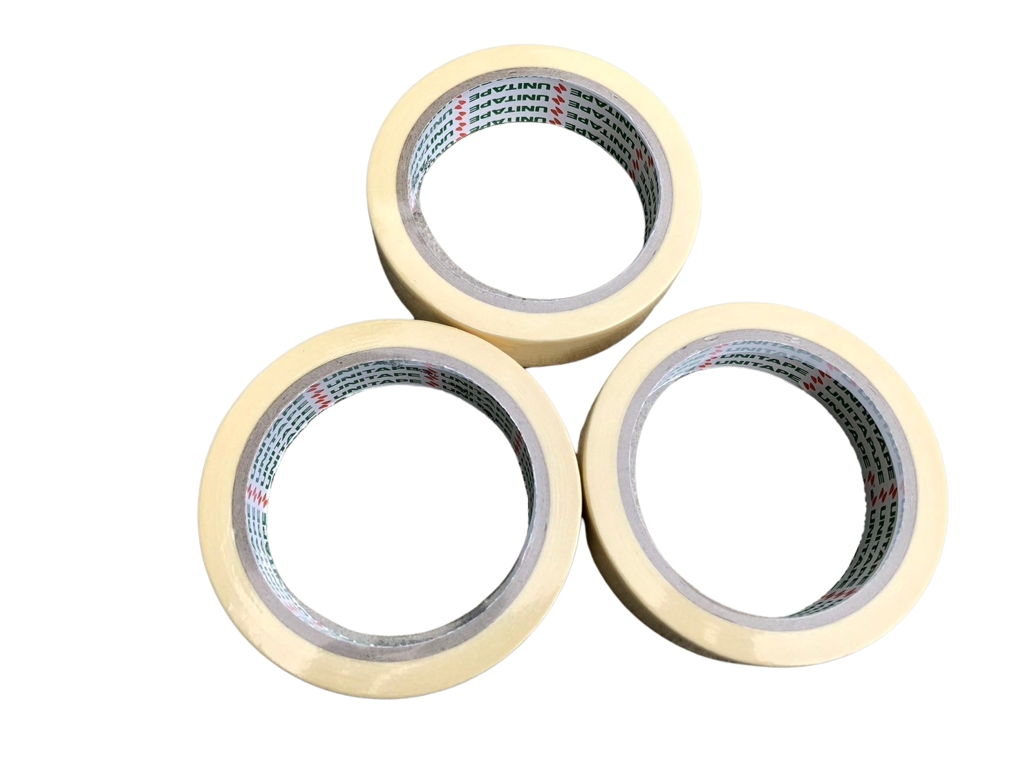 เทปกระดาษกาวย่น Uni Tape ขนาด 1 นิ้ว (48ม้วน/ลัง) - Image 3