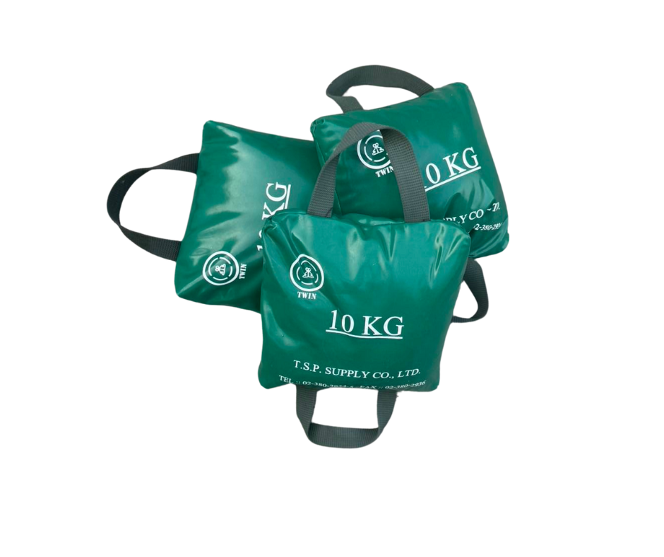 ถุงทรายผ้าใบพร้อมใช้งาน พร้อมทราย มีหูหิ้วแข็ง ขนาด 10 / 20 / 25 กก. - Image 4