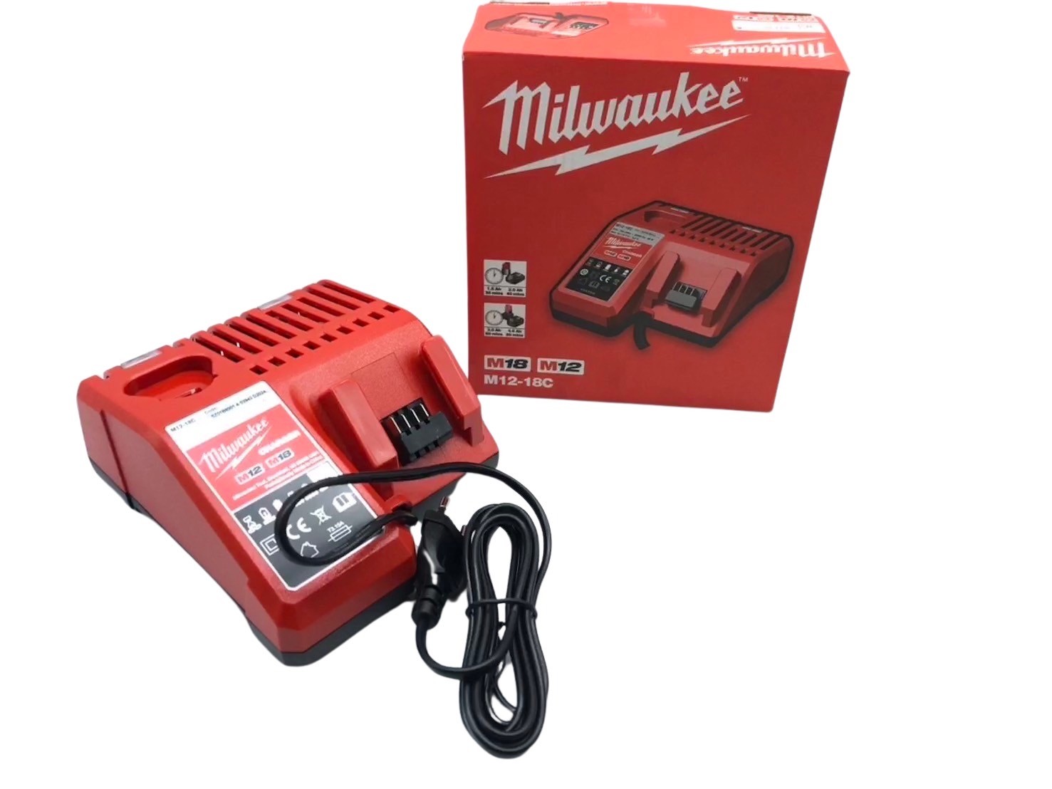 แท่นชาร์จแบตเตอรี่ MILWAUKEE รุ่น M12-18C ชาร์จ 12V และ 18V - Image 3