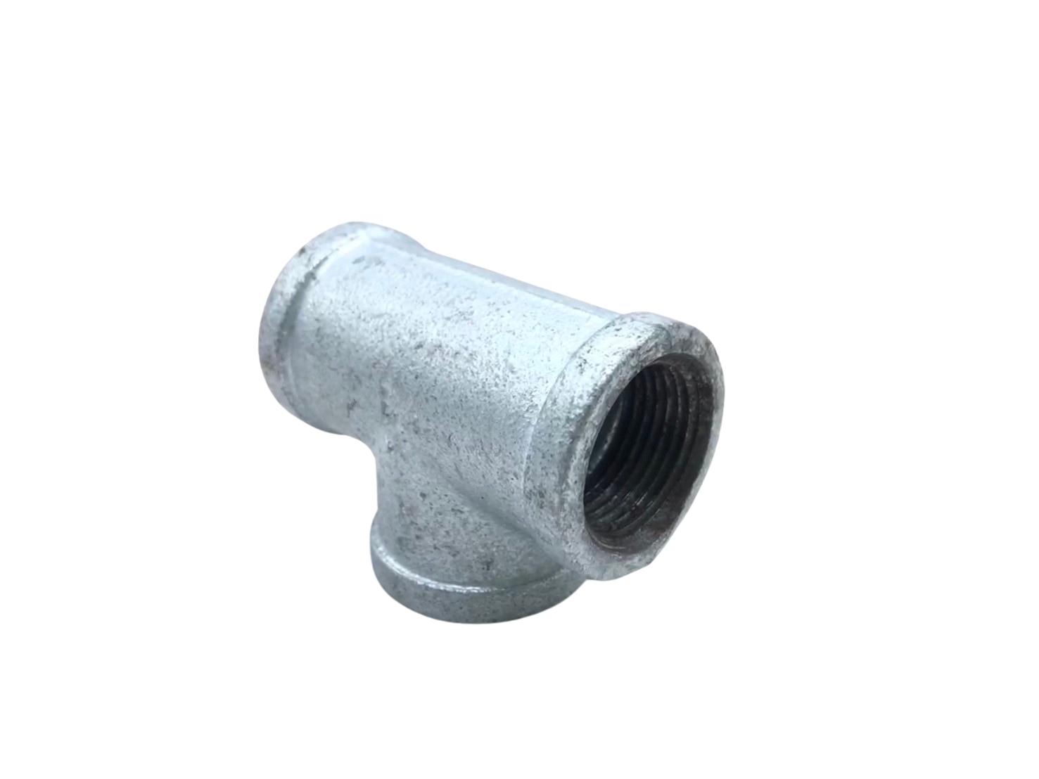 สามทางประปาเกลียว เหล็กชุบกัลวาไนซ์ ขนาด 3/4 นิ้ว - Image 5