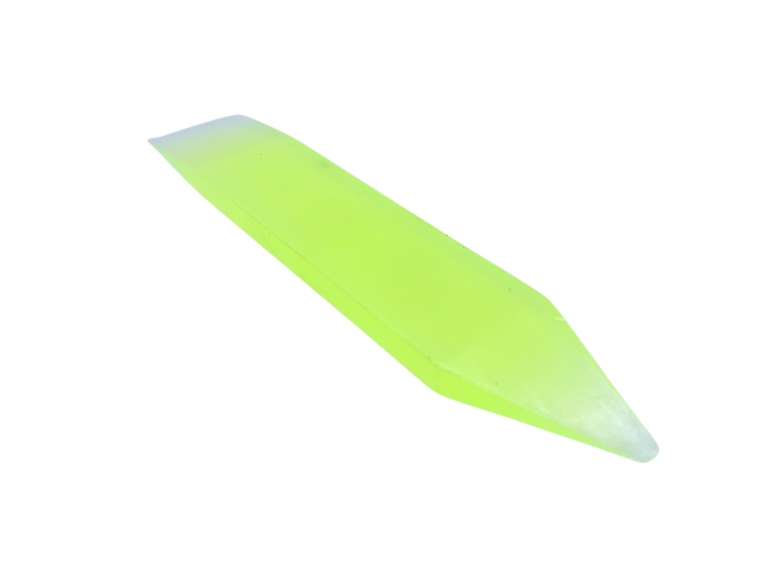 แผ่นปาดยูริเทนปลายแหลม A90 รุ่น UT003 ขนาด 40 x 200 x 10 มม. ตรา TWIN