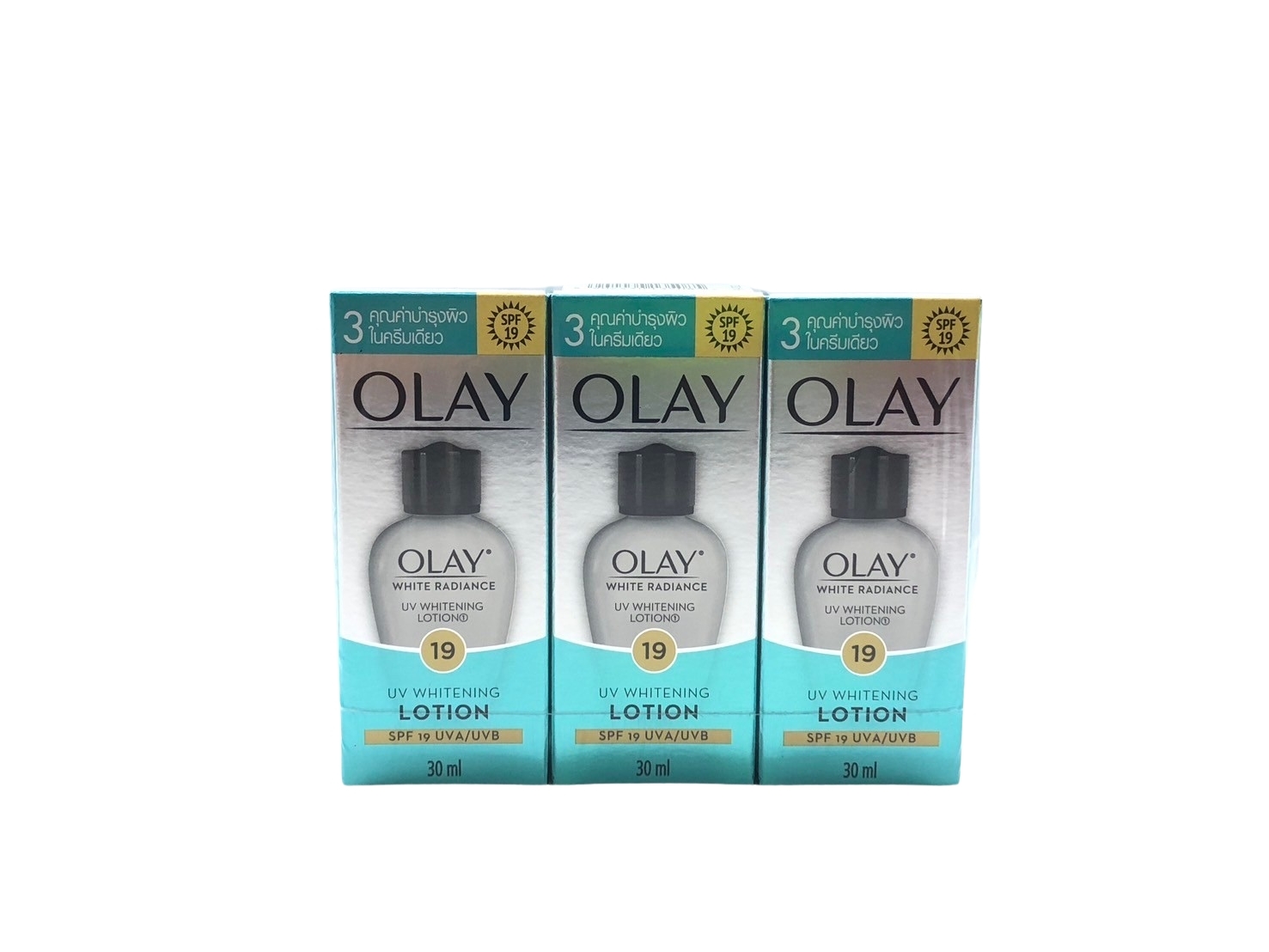 OLAY White Radiance UV Whitening Lotion SPF 19 ขนาด 30 ml. (48ขวด/ลัง) - Image 3