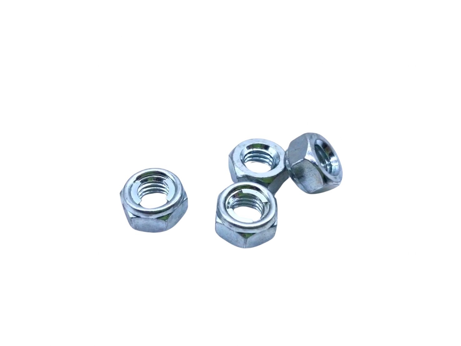 หัวน็อตล็อคกันคลาย ไส้เหล็ก Steel U-Lock Nut ขนาด M8 - Image 4