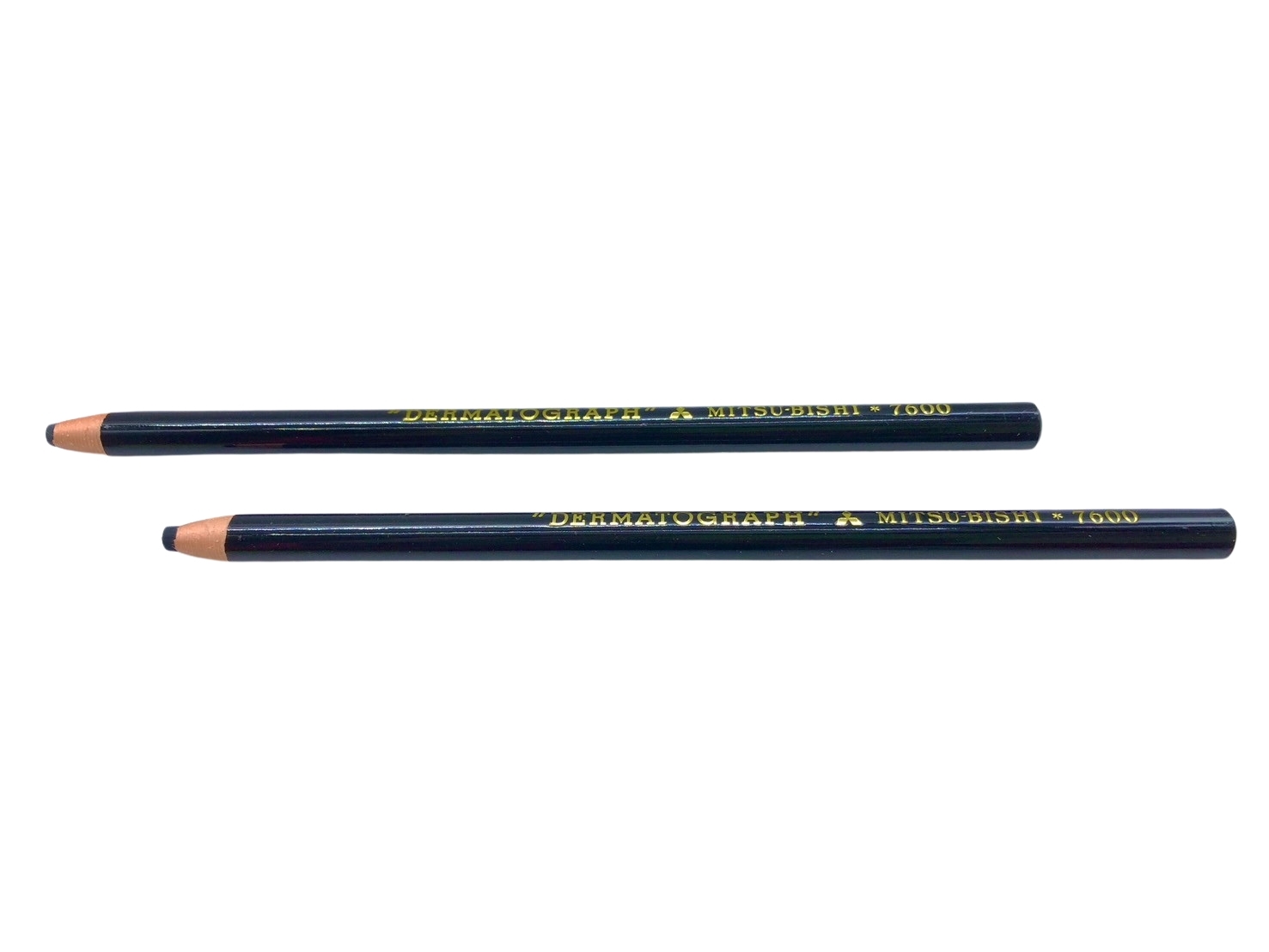 ดินสอสีเทียน ดินสอเขียนกระจก Mitsubishi No.7600 สีดำ - Image 2
