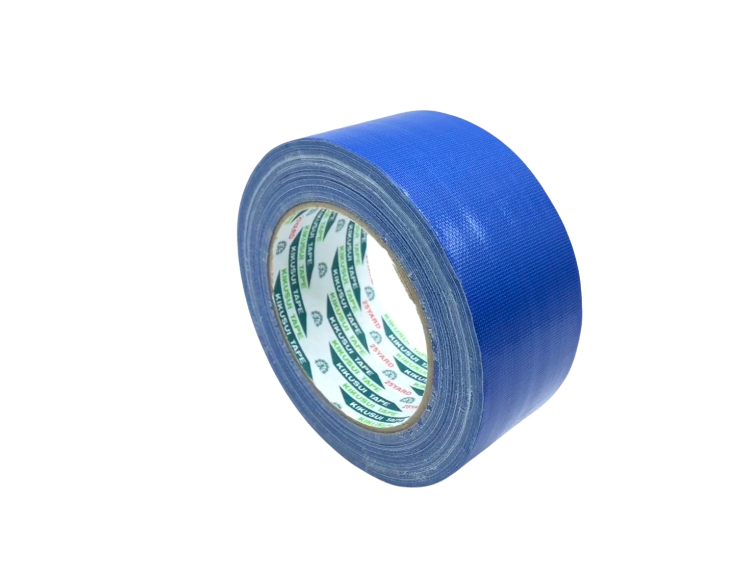 เทปผ้า KIKUSUI ขนาด 2 นิ้ว x 25 หลา สีน้ำเงิน (30ม้วน/ลัง)