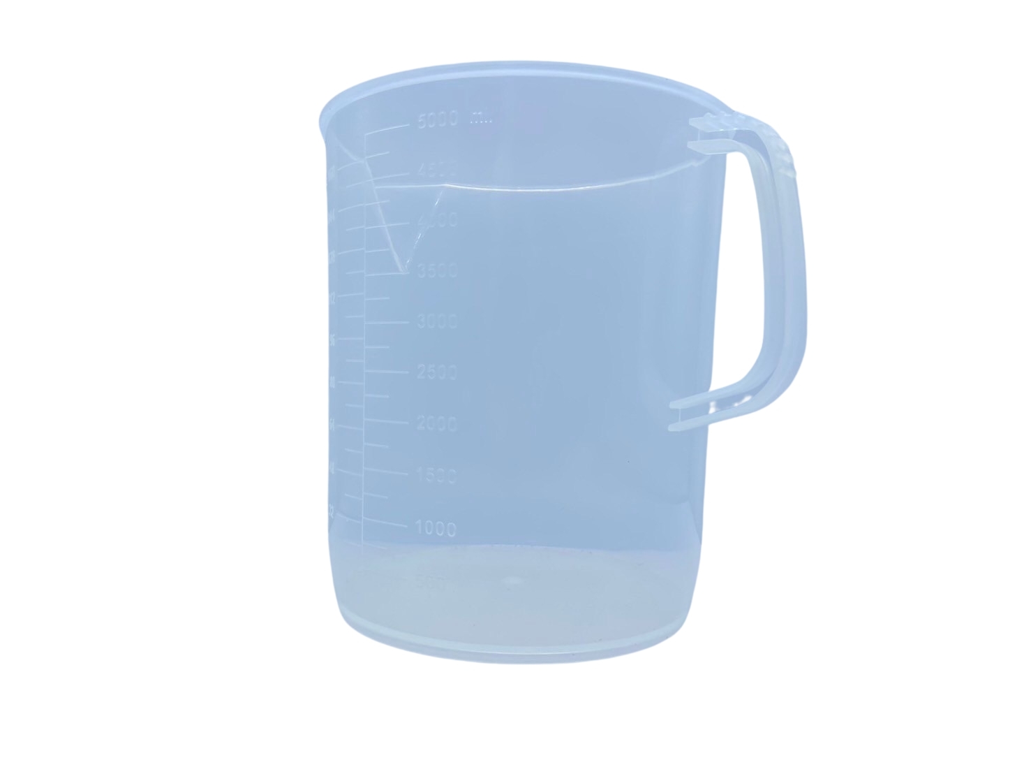 POLYLAP เหยือกตวงพลาสติก แบบมีสเกล ปริมาณ 5 ลิตร (5000ml) - Image 2