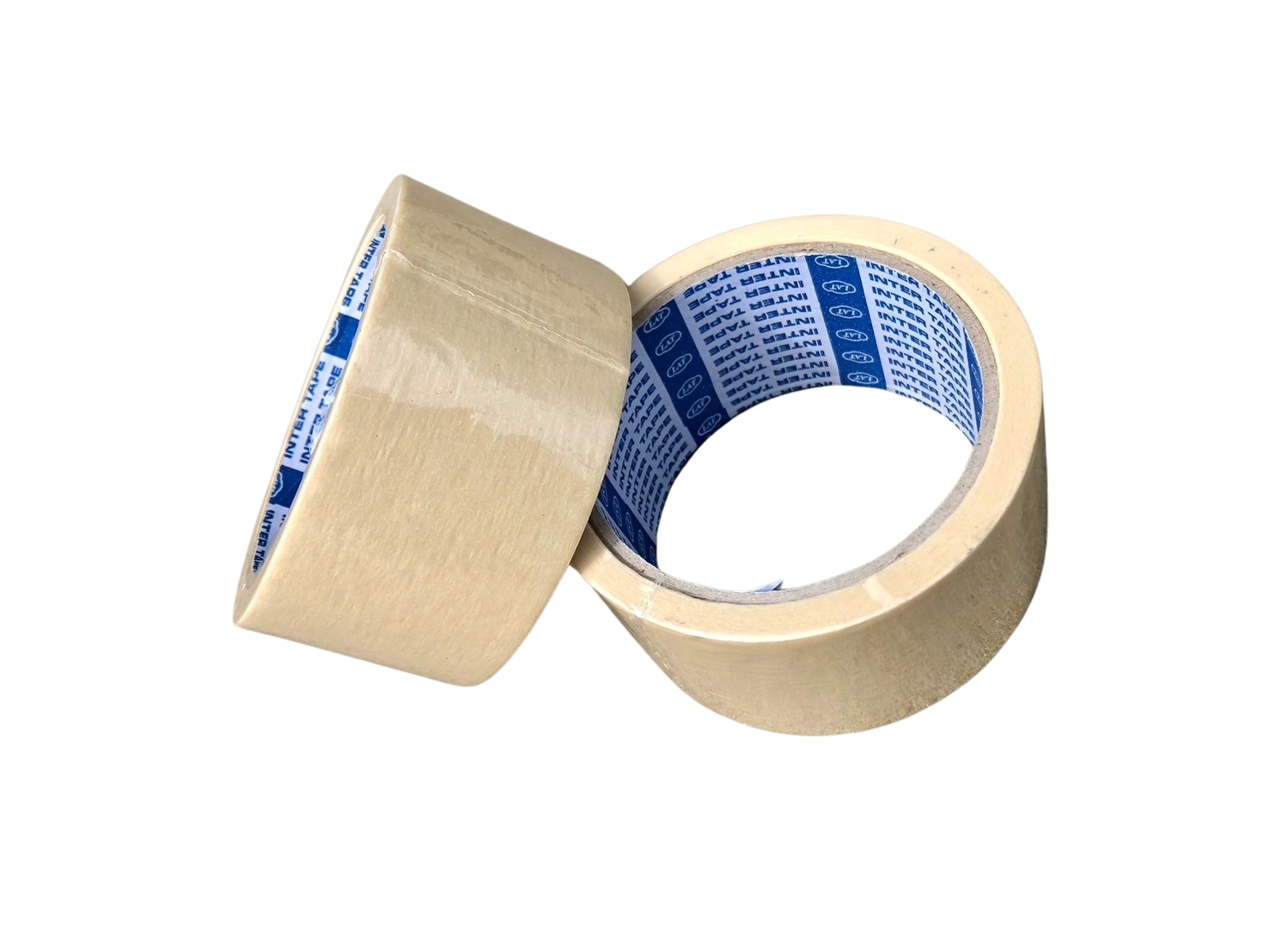 เทปกระดาษกาวย่น INTER ขนาด 2 นิ้ว x 20 หลา (36ม้วน/ลัง) - Image 4