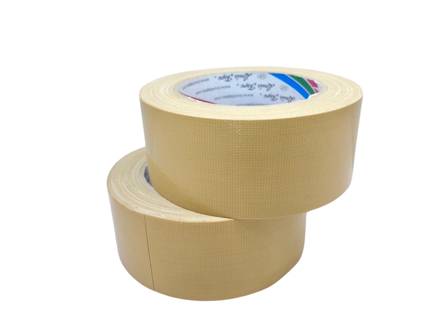 เทปผ้า LOUIS ขนาด 1 นิ้ว x 25 หลา สีกากี (36ม้วน/ลัง) - Image 3