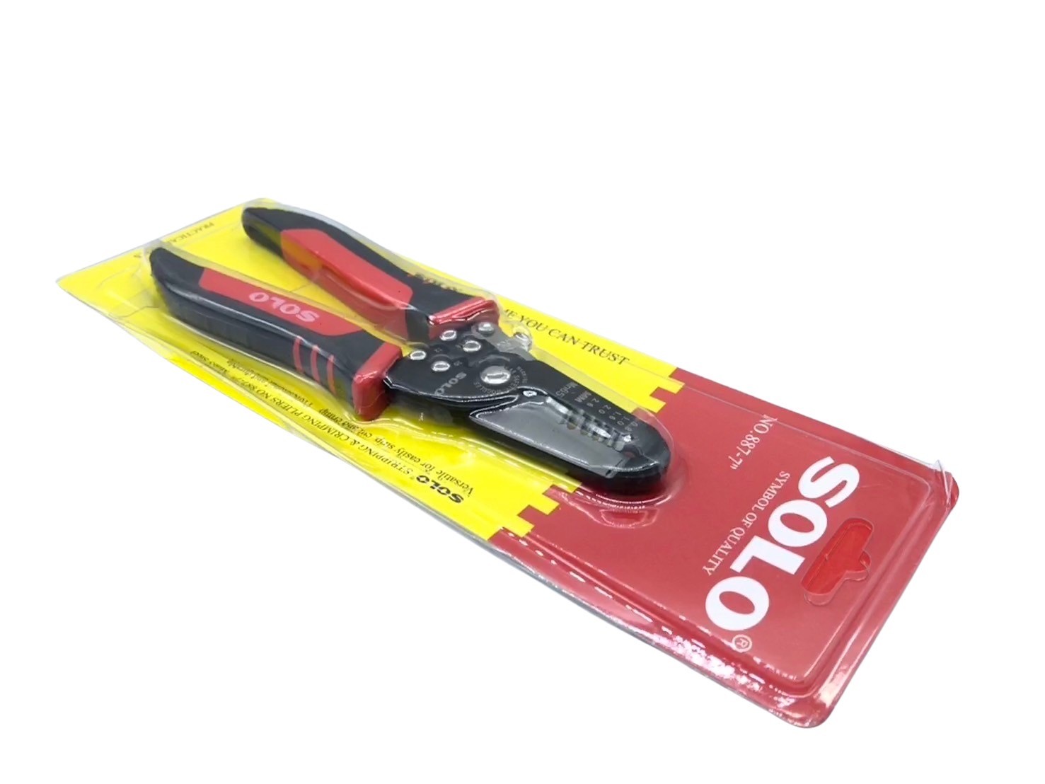SOLO คีมอเนกประสงค์ ปอกสายไฟ รุ่น 887-7" ขนาด 7 นิ้ว - Image 2