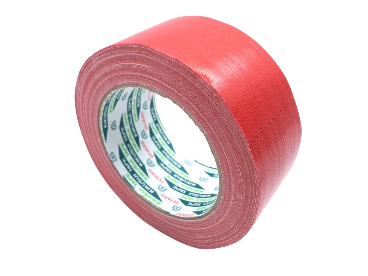 เทปผ้า KIKUSUI ขนาด 2 นิ้ว x 25 หลา สีแดง (30ม้วน/ลัง) - Image 5