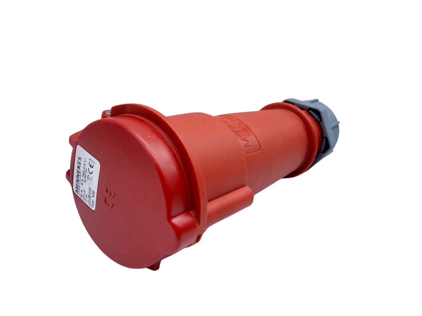 MENNEKES ปลั๊กกลางทางตัวเมีย 4 Pole 400V 32A IP44 รุ่น 526 - Image 2