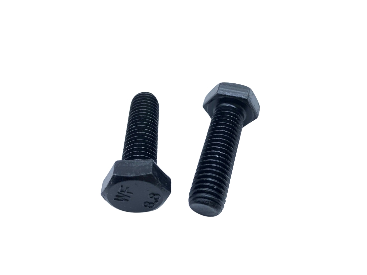 สกรูมิลดำ หัวเหลี่ยม ขนาด M12 เกลียว 1.75 ยาว 40 มม. - Image 3