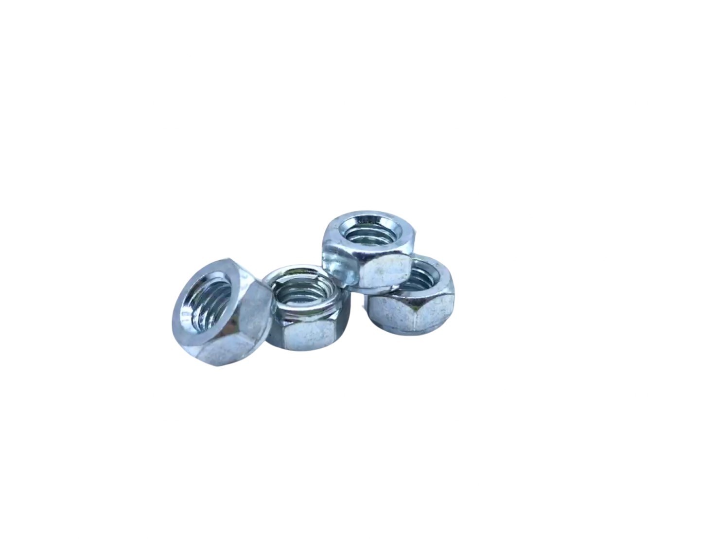 หัวน็อตล็อคกันคลาย ไส้เหล็ก Steel U-Lock Nut ขนาด M8