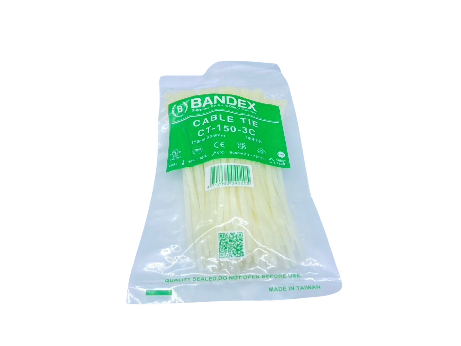 เคเบิ้ลไทร์ BANDEX รุ่น CT-150-3C ขนาด 6 นิ้ว - Image 2