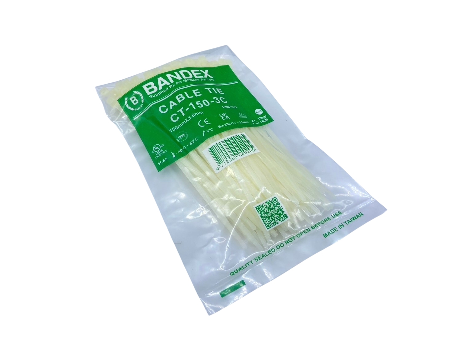 เคเบิ้ลไทร์ BANDEX รุ่น CT-150-3C ขนาด 6 นิ้ว