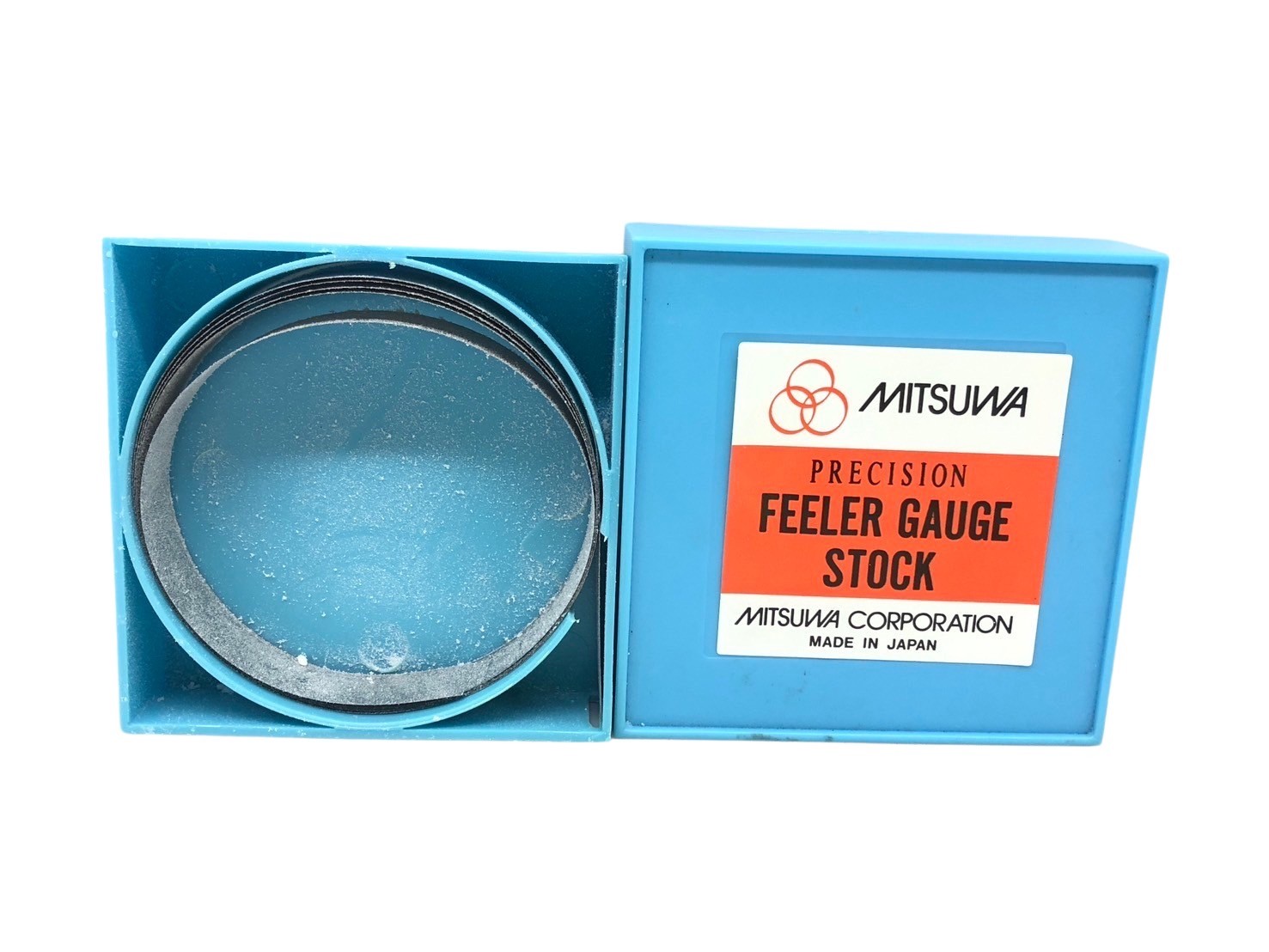 ฟิลเลอร์เกจเส้นแบน MITSUWA ขนาด 0.01 มม. x 12.7 มม. ยาว 1 ม.